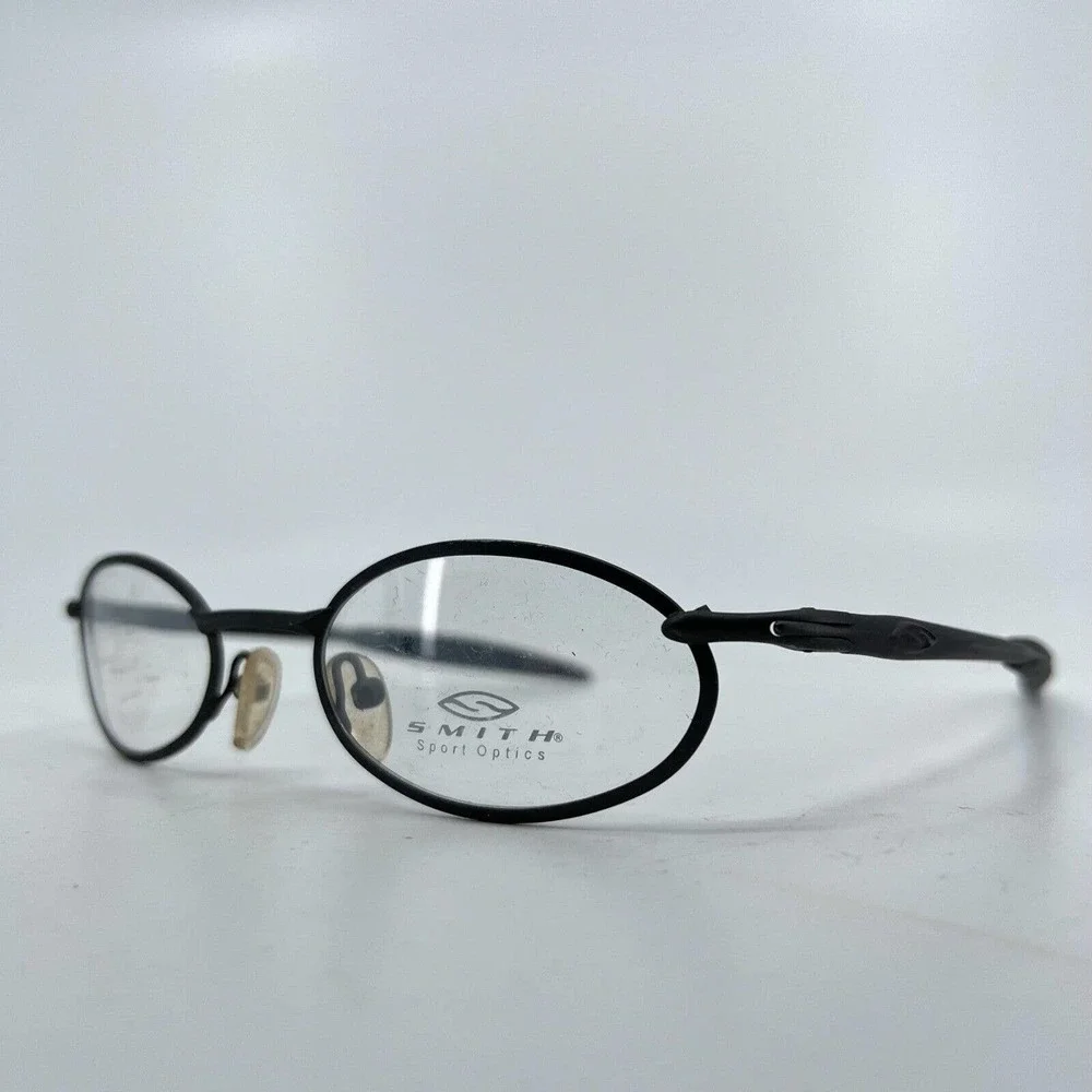 Smith Optics Eyeglasses‎ Frames Black Round Il GME 50-21 H7118